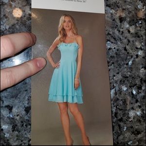 Teal Affairs Formal Dress